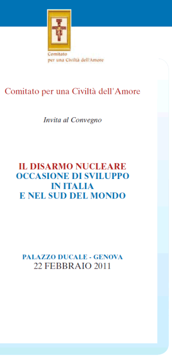 Il disarmo nucleare
