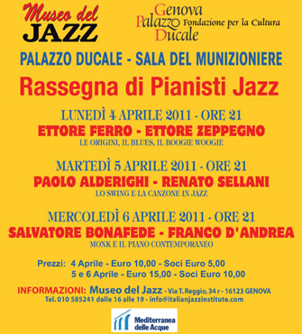 Rassegna Pianisti Jazz