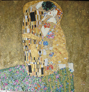 Calorosi abbracci. Il Bacio di Klimt