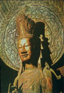 Bodhisattva - Scultura in bronzo - VII sec. – Epoca Asuka - Horyuji, Nara, Giappone