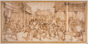 Luca Cambiaso
Il ratto delle Sabine
disegno, Edinburgh, National Gallery of Scotland