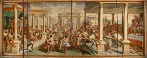 Luca Cambiaso
Il ratto delle Sabine
affresco (veduta d'insieme), Genova, Villa Imperiale