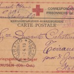 Cartolina per la corrispondenza dei prigionieri di guerra
