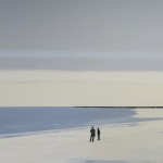 Wim Claessen, Beach acrilico su lino Courtesy Galerie Roger