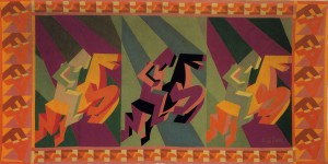 Fortunato Depero, Arazzo Cavalieri, 1927-, Maria Paola Maino, Roma