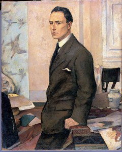 Baccio Maria Bacci, Ritratto di Matteo Marangoni, 1919 - Wolfsoniana-Palazzo Ducale Fondazione per la Cultura